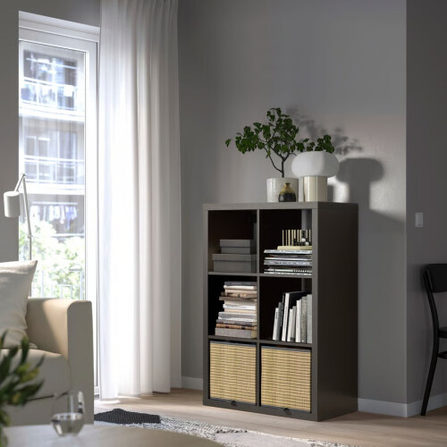IKEA KALLAX 6 Cube Shelving Unit 77x112 cm
