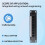 8 Port Straight-Through CAT6 Patch Panel RJ45 Network Cable Adapter Jack Ethernet Distribution Frame 8