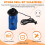 Power Drill Bit Sharpener for 1/8in-15/32in 3-12mm Twist Drill Bit Sharpener Grinder Drill Bit Sharpener Machine EU Plug 2