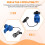 Power Drill Bit Sharpener for 1/8in-15/32in 3-12mm Twist Drill Bit Sharpener Grinder Drill Bit Sharpener Machine EU Plug 5