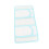 Mikrofasermopp-Ersatzteile 30x15cm 2 Stück Blau 1