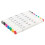 80 Colour Twin Tip Markers Set w/ Case 6