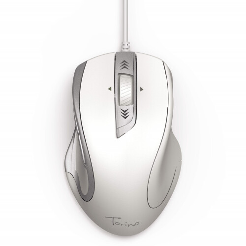 Hama Optische Maus Torino 6-Tasten Weiß 1