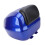 ABS Motorrad Koffer mit Codeschloss 33 Liter Blau 17