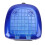 ABS Motorrad Koffer mit Codeschloss 33 Liter Blau 9