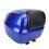 ABS Motorrad Koffer mit Codeschloss 33 Liter Blau 6