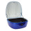 ABS Motorrad Koffer mit Codeschloss 33 Liter Blau 7