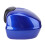 ABS Motorrad Koffer mit Codeschloss 33 Liter Blau 15