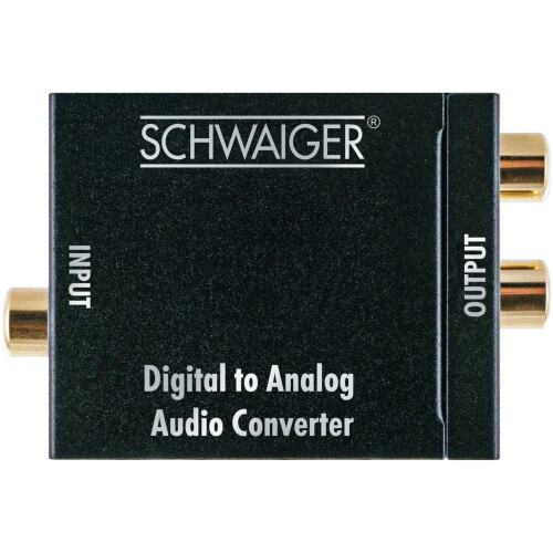 Digital zu Analog Audio Konverter mit Netzteil 1