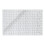 Adjustable Fabric Cutting Table with Grid & Storage Silver/White 149x91x77-100cm 4