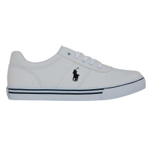 (6 UK, White/Navy) Ralph Lauren Womens/Ladies Hanford III Leather Shoes