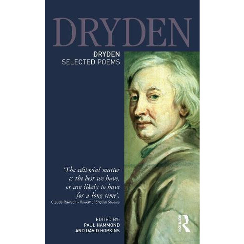 DrydenSelected Poems Hardcover Book