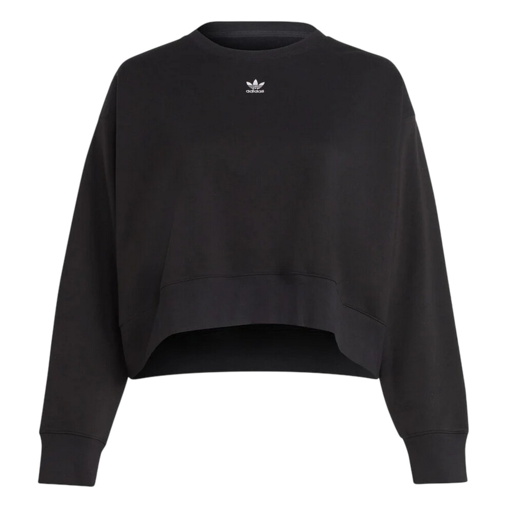 Adidas (6Xl, Black) Womens/Ladies Trefoil Relaxed Fit Sweatshirt