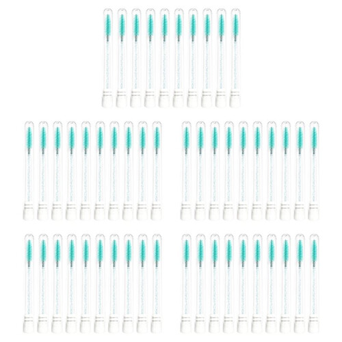 Lash Brush Applicators Makeup Tools Eyelash Brush Tubes with Crystal Lash Mascara Eyebrow Comb Container D