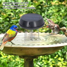 Solar Wiggler Brunnen Wasser Welle Gartenteich