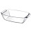 4.42L Rectangular Glass Roasting Dish 5