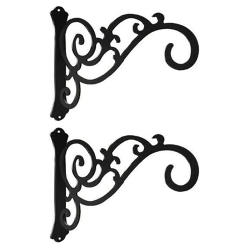 2 Ganci per Appendere Vasi da Parete, Cesti, Supporti per Piante e Campanelli A Vento - Ganci e Supporti per Vasi da Balcone