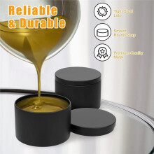 24-Pack Candle Tins with Lids, Metal Candle Jars for Candle Making,for Small Business & Beginners DIY Storage 4OZ