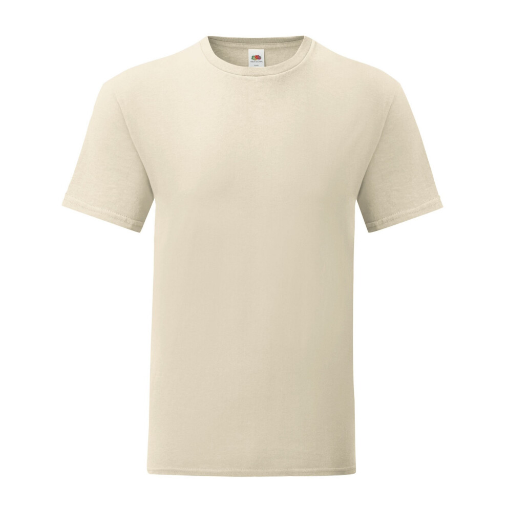 Fruit Of The Loom (Xxl, Natural) Mens Iconic 150 T-Shirt