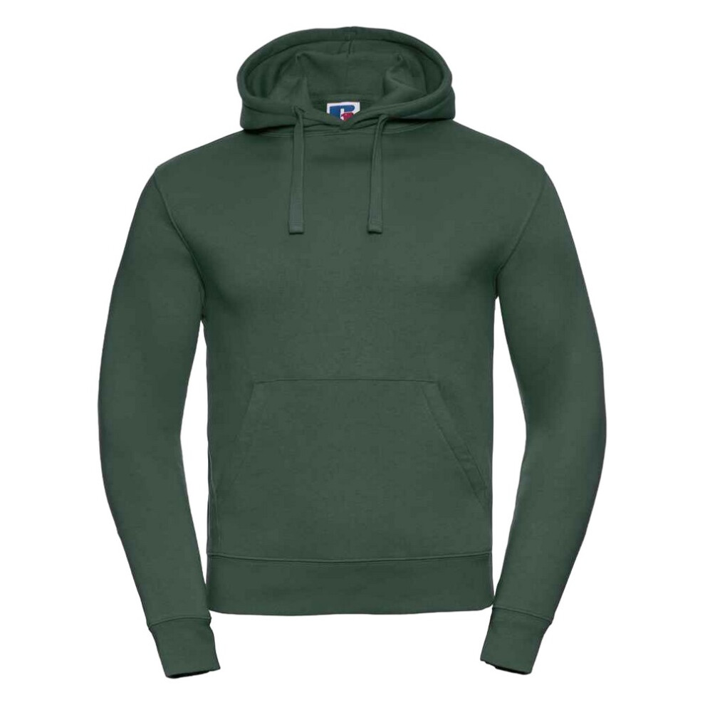 Russell (M, Bottle Green) Mens Authentic Hoodie