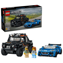 LEGO Speed Champions 77264 Jaguar Project 7 & Land Rover Defender Age 10+ 740pcs