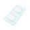 Mikrofasermopp-Ersatzteile 30x15cm 2 Stück Blau 9