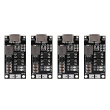 4X Module de Chargeur LiPo Polymère Li-Ion 2S Type-C à 8.4V pour 7.4V 11.1V 14.8V 18650 (2S 1A)