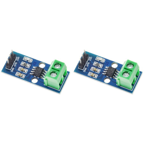 2X Hall Current Detection Module TZT ACS712 Hall Current Sensors Module for DIY Electronics and Robotics 30A