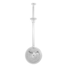 Flour Duster for Baking, Spring Handle One-Handed Operation, Stee Powdered Sugar Shaker Duster, Pick and Dust Flour