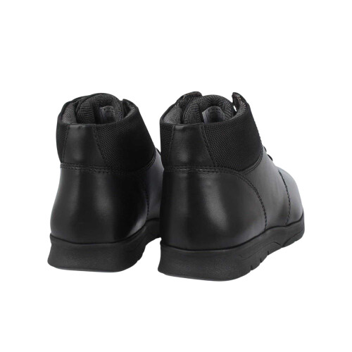 (11 UK, Black) Firetrap Mens Leather Ankle Boots 1