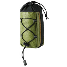 Waterproof Canvas Bicycle Handlebar Water Bottle Bag - Multifunctional Storage Pouch for Road, Folding, Mountain Bikes