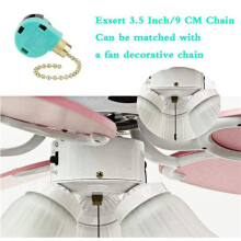 6PZ ZE-268S6 Interruttore del Ventilatore un Soffitto 3 Velocità 4 Fili per Ventilatori un Soffitto e Applique da Parete Interruttore un Catena un