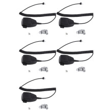 5X Zwei-Wege-Radio HMN3596A Lautsprechermikrofon für GM300/SM50/SM120/GM3688/GM3188 Autoradio-Griff