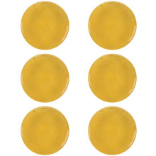 6X 25G Erhu Kolophonium Violine Kolophonium Transparent Gelb Kolophonium Handarbeit Abgerundet für Violine Viola Cello Streichsaite
