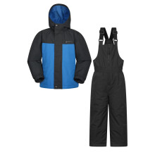 (7-8 Years, Navy) Mountain Warehouse Childrens/Kids Polar Zone Jacket and Ski Pant Set