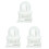 3X for  H3 Front Grille Plastic Clip Retainer 11561829 1
