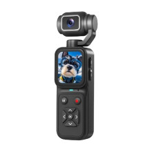 4K Action Camera 16X Digital Zoom 180 Lens Flip 1.69 Touch Screen 48MP Pocket Digital Camera Sports Cam A