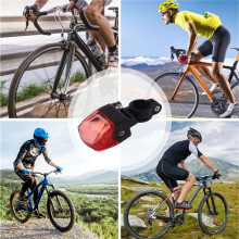 2X Fietslicht Inductie-Achterlicht Fietswaarschuwingslamp Magnetische Kracht Genereer Achterlicht Zelfaangedreven Magnetisch Waarschuwingslicht