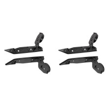 2Pair Front Bumper Cover Holder 51117058447 51117058448 for 3 Series E90 E91 2005-2012 Bracket Mount