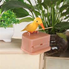 4X Toothpick Dispenser Bird Automatic Bird Toothpick Box Toothpick Holder
