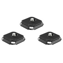 3X Ulanzi UKA Schnellwechselplatte Kompatibel mit für Uka- und F38-Platten für Kamerastativ-Schnellwechselsystem UKA02-Abdeckung