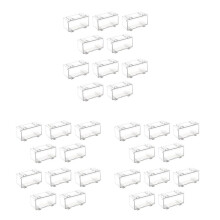 30Pcs Clear Acrylic Display Case for Car Mold, Wheels Car Model Display Case Scale Wheel Display Case A