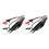2X  Capaciteit Meter Pen Test Clip SMD Meter Pincet  Test Pen Multimeter Meter Pen 1