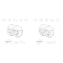 2X M5 24mm Full Set Collector Cup for M5 and 10pcs 13/15/17/19/21mm Flange Inserts
