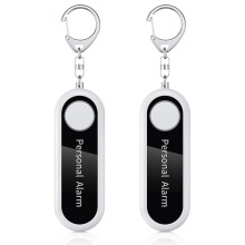 2X Personal Alarm Self Defense Alarm 125DB Personal Defenses Siren for Child Women Security Portable Alarm Keychain