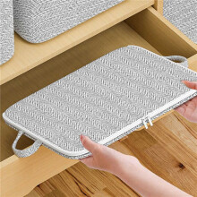2X Boîte de Rangement Tridimensionnelle Boîte de Rangement Domestique avec Organisateur de Fenêtre Tissu Pliant Capacité Rangement de