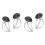 4X Controller Grips Cover Compatible with for Meta Quest 3S/Quest 3 Accessories, Adjustable Knuckle Straps 1