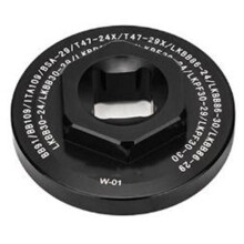Herramienta de Enchufe para Soportes de Pedal de 44-16 Dientes, Diseñada para el Mantenimiento de Soportes de Pedal Como BB86/T47/PF30/BB30/BB386