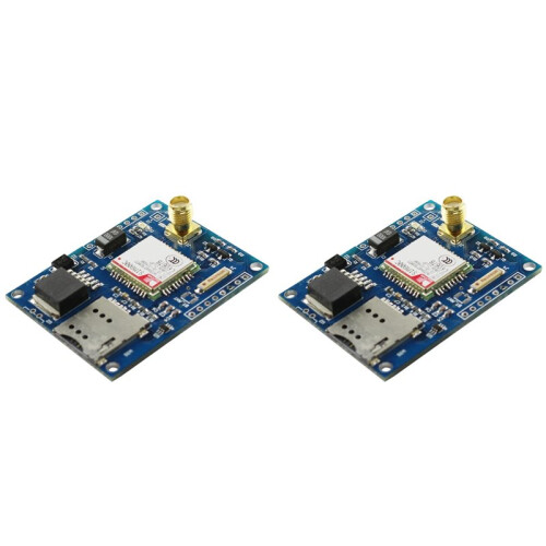 2X Sim800c Entwicklungsboard Vierfrequenz-GSM/GPRS-Modul -Kompatibel/TTS/DTMF Anstelle Von Sim900a