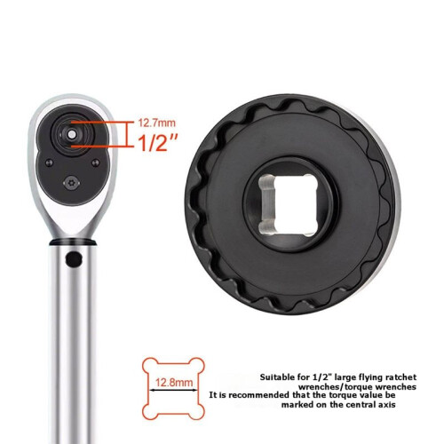 44-16 Tooth Bottom Bracket Socket Tool, Designed for the Maintenance of Bottom Brackets Such As BB86/T47/PF30/BB30/BB386 2